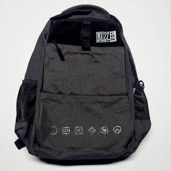 BlizzCon 2023 Official Backpack USB charger Warcraft Diablo Overwatch Blizzard - Picture 1 of 14